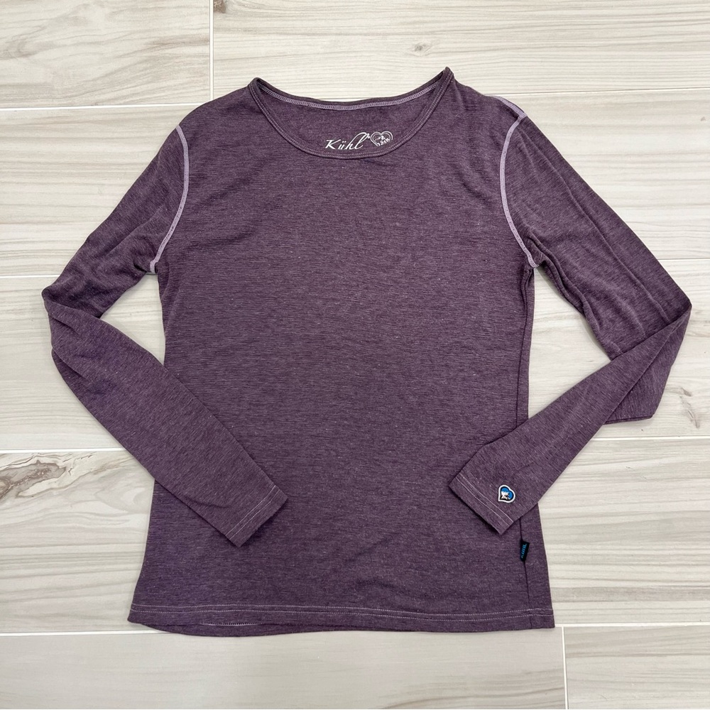 Long Sleeve Kuhl Shirt, Purple | Women’s Large